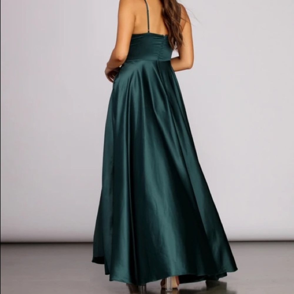 JULIET FORMAL HIGH SLIT DRESS